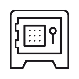 Bank Safe  Icon