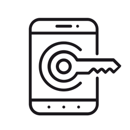 Mobile Security  Icon