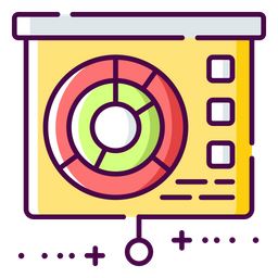 Data Representation  Icon