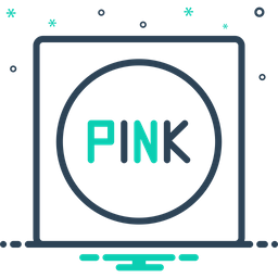 Pink  Icon