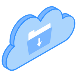 Cloud Folder  Icon