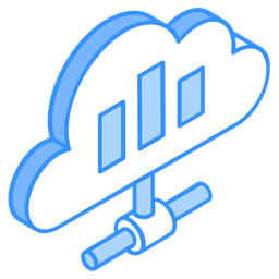 Cloud Analytics  Icon