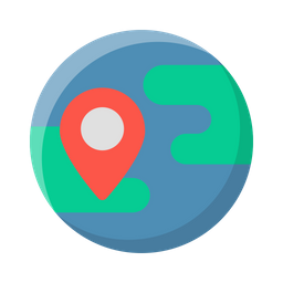 Global Location  Icon