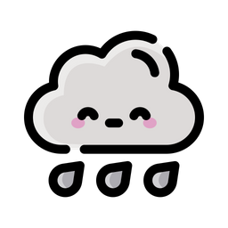 Cloudy Rain  Icon