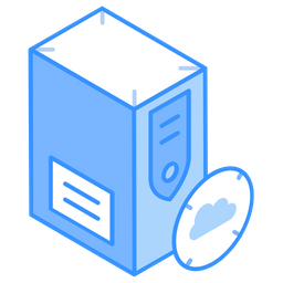 Cloud Hosting  Icon