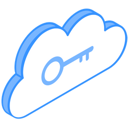 Cloud Key  Icon