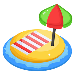 Beach Umbrella  Icon