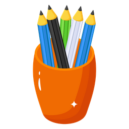 Pencil Pot  Icon