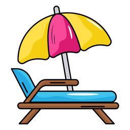 Beach Bed  Icon