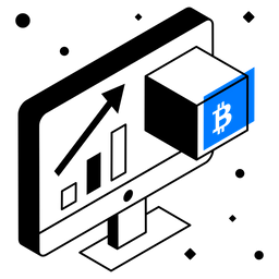 Bitcoin Chart  Icon