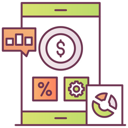 Mobile Analytics  Icon