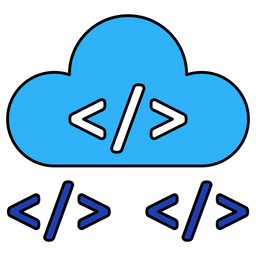 Cloud Coding  Icon