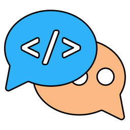 Coding Chat  Icon