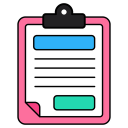 Clipboard Paper  Icon