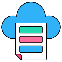 Cloud File  Icon