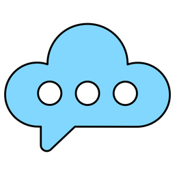 Cloud Chat  Icon