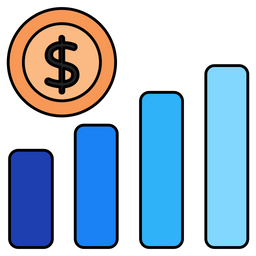 Cuadro financiero  Icono