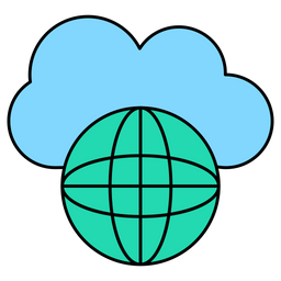 Cloud-Netzwerk  Symbol