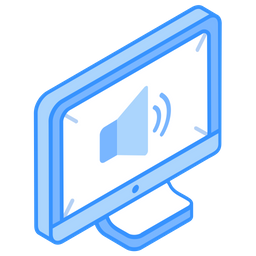 Computer Sound  Icon