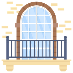 Arched Window  Icon