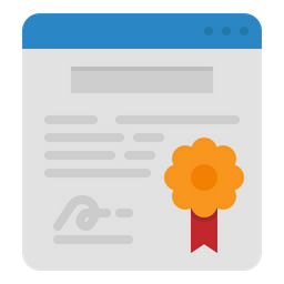 Certificate  Icon