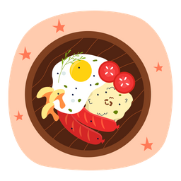 Fried Egg  Icon