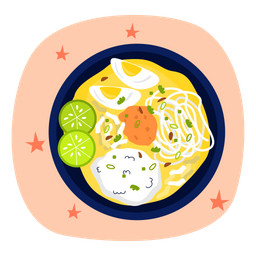 Indonesian Chicken Yellow Soup  Icon