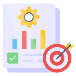 Business Report Target  Icon