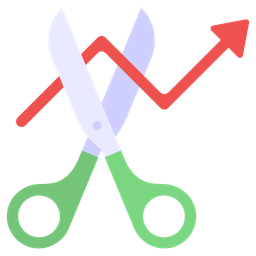 Arrow Cutting  Icon