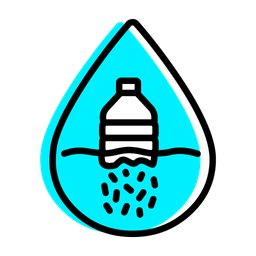 Mikroplastik  Symbol