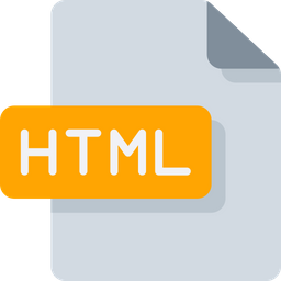 Html File  Icon