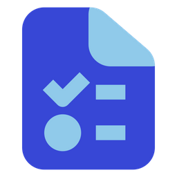 Checklist file  Icon