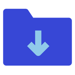 Backward folder  Icon