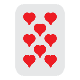 Eight Of Hearts  Icon