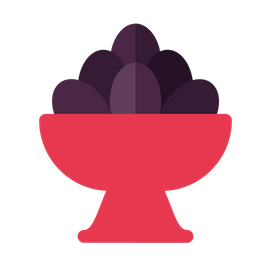 Dates Bowl  Icon