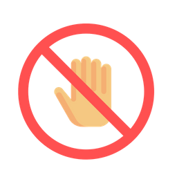 Do Not Touch  Icon