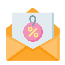 Email Discount  Icon