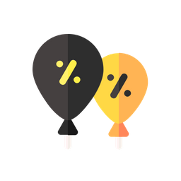 Discount Balloon  Icon