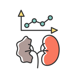 신장 건강 모니터링  아이콘