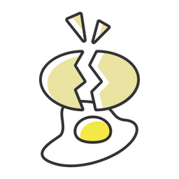 Breaking egg  Icon