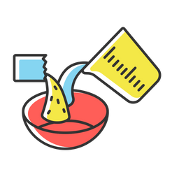 Mixing ingredients  Icon