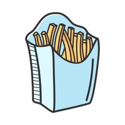 French fries  Icon