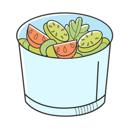 Vegetable  salad  Icon