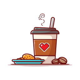 Coffee And Snack  Icon