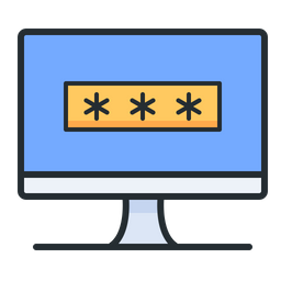 Computer Lock  Icon