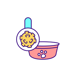 Contaminated pet food  Icon