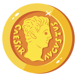 Denarius Coin  Icon