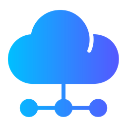 Cloud Server  Icon