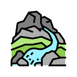 Mountain River  Icon