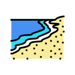 Sea Coastline  Icon